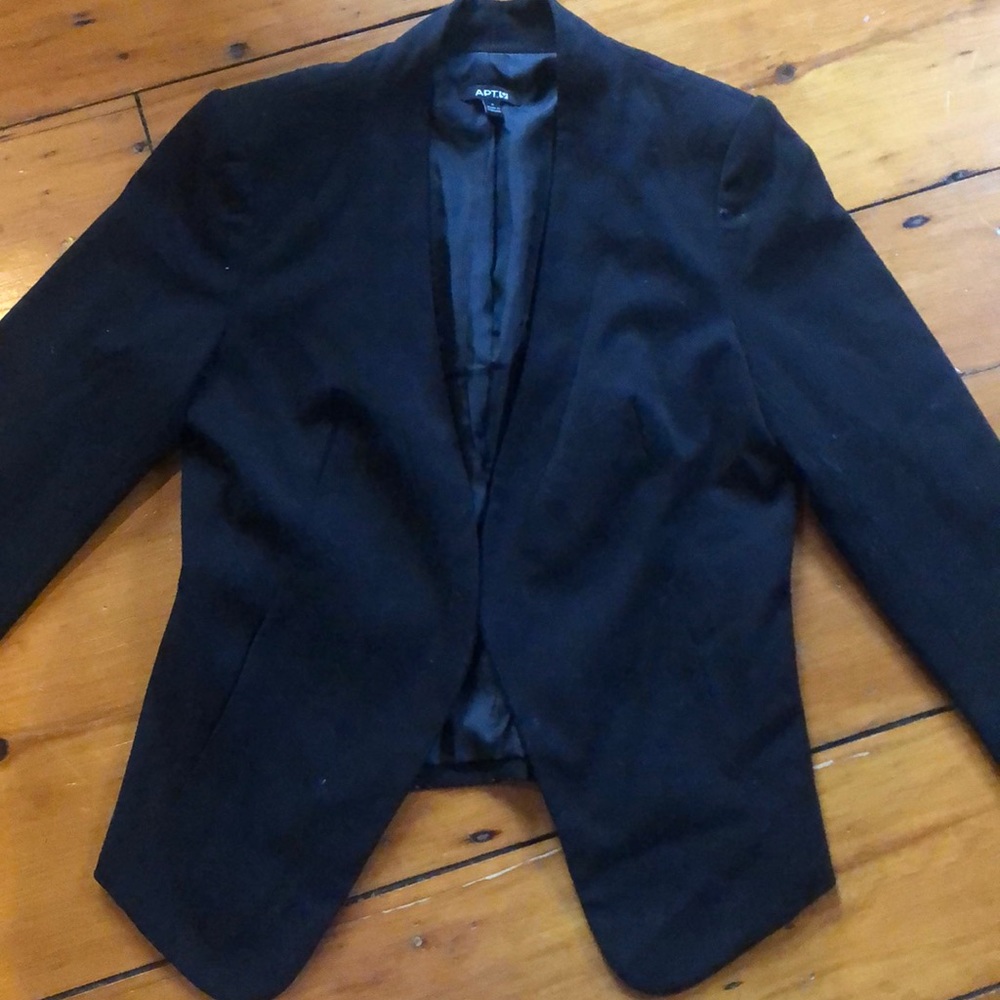 Apt 9 Black Fitted Blazer